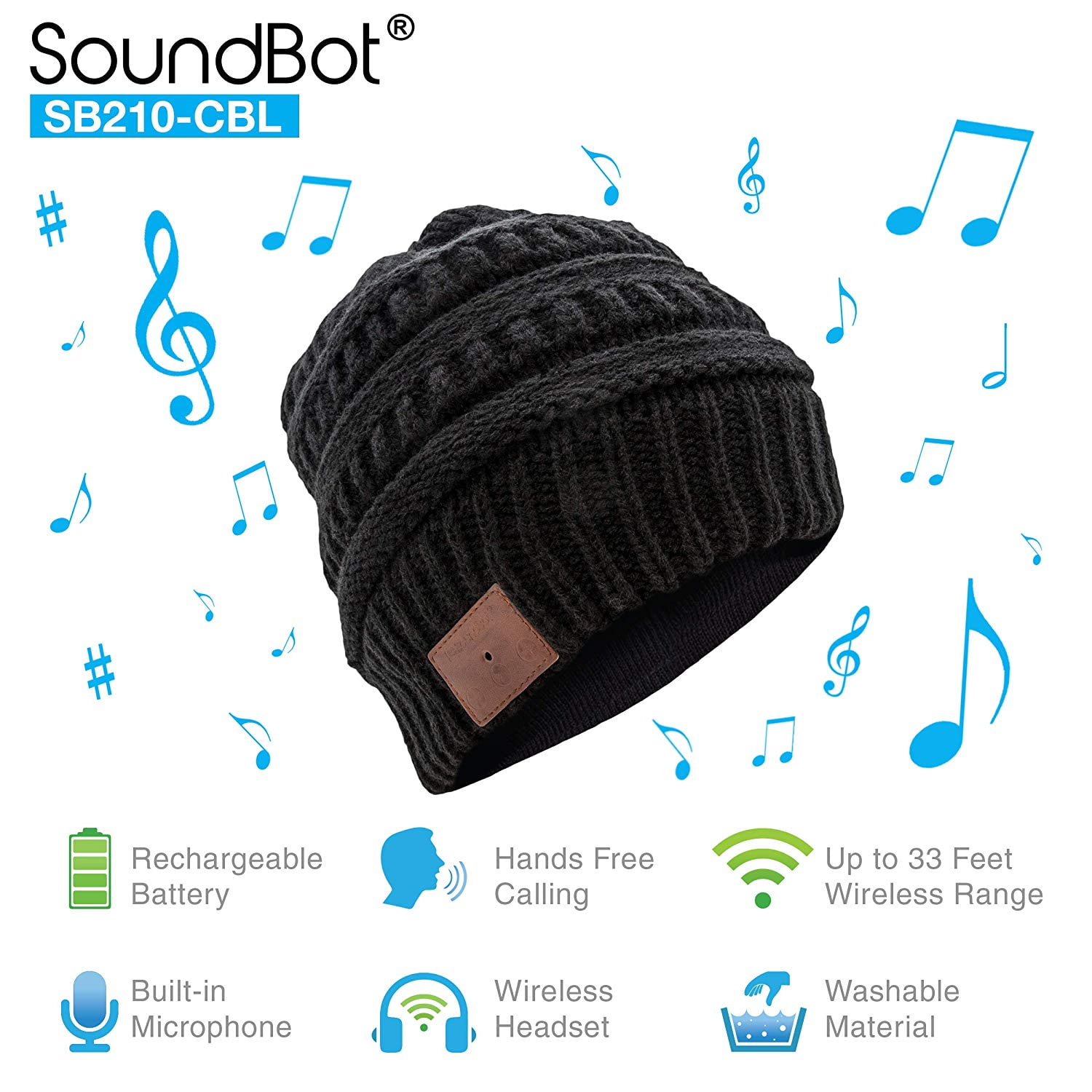 soundbot wireless musical beanie