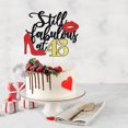 thumbnail image 4 of Cake Topper Crseniny Still Fabulous a los 43 años, 4 of 7