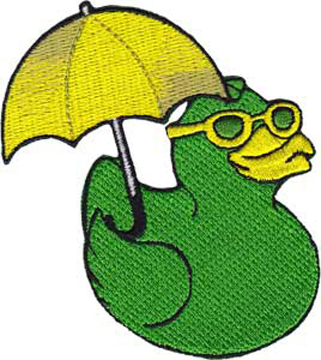 rubber duck with umbrella