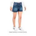 thumbnail image 3 of Bermuda George para Mujer, Talla EEG con bordado Azul, 3 of 4