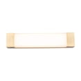 thumbnail image 2 of WAC Lighting Darcy 24" 1-Light 3000K Aluminum Bathroom Vanity Light in Brass, 2 of 5
