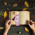 thumbnail image 2 of Haofy Bookmark,Reading Supplies,DIY Shaped DIAMONDS Painting Bookmark Iron Tower Pattern Children Gift with Tassel, 2 of 9