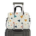 thumbnail image 2 of FORMRS 16" Laptop Bag Carrying Sleeve Case with Handle Travel Shoulder Briefcase, Beige Simple Shapes, 2 of 8