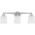 thumbnail image 4 of CEC8624BN Quoizel Lighting Cecilia - 3 Light Bath Vanity In Traditional Style-8.5 Inches Tall and 24 Inches Wide-Brushed Nickel Finish, 4 of 7