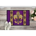 thumbnail image 2 of Tiger Football Fleur de lis Doormat 18x27, 2 of 4