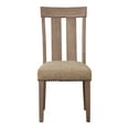 thumbnail image 5 of Acme Furniture Nathaniel Slat Back Dining Side Chair - Set of 2 Indoor Dining Chairs, 5 of 6