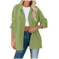 thumbnail image 2 of Idoravan Cardigans for Women Spring Fashion Women Casual Pockets Long Sleeve Casual Solid Coat Cardigan Blouse, 2 of 9