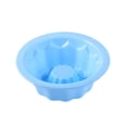 thumbnail image 1 of Billuyoard Mini molde antiadherente para hornear de silicona estriado, resistente al calor, calabaza, postre, magdalenas, revestimientos Herramientas y accesorios para hornear Azul claro, 1 of 6
