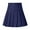 Navy, variant on Mchoice Girls Women High Waisted Plain Pleated Skirt Skater Tennis School Uniforms A-line Mini Skirt Lining Shorts