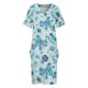thumbnail image 4 of Blue Watercolor Loose Pocket Dress dresses for womens women clothes, 4 of 7