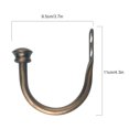 thumbnail image 2 of curtain holdback drape holdback curtain hook drape hook curtain iron holdback, 2 of 10
