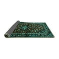 thumbnail image 2 of Ahgly Company Indoor Rectangle Persian Turquoise Blue Traditional Area Rugs, 3' x 5', 2 of 4