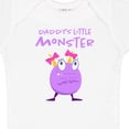 thumbnail image 4 of Inktastic Daddy's Little Monster Girls Baby Bodysuit, 4 of 5
