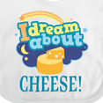 thumbnail image 4 of Inktastic Dream About Cheese Boys or Girls Baby Bib, 4 of 4