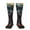 2 Black-2, variant on Starry Sky Moon Wolf Leader print thigh-high socks, crafted for both men and women with a stretchy, high-opaque design perfect for daily wear