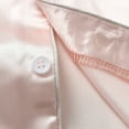 thumbnail image 5 of Toddler Boys Girls Long Sleeve Pajamas Sets Kids Satin Silk 2PCS Sleepwear Suit Button Down Shirts+Sleep Pants Children's Christmas Pajamas Loungewear Gifts, 1-7 Years, 5 of 8