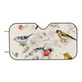 thumbnail image 4 of Uemuo Little Birds Pattern Accordion Car Windshield Sun Shade, Foldable Reflective Sun Visor for Car, Reflector Windshield Sunshade-Small, 4 of 7