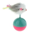 thumbnail image 4 of 2 Unidad Interactiva Gato Forma de Ratón Accesorios de Animales Doemsticos Resistente Duradero Salvador Gato vaso de juguete, 4 of 9
