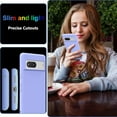 thumbnail image 7 of Case for Google Pixel 7 (Not for 7 Pro) 6.3 Inches, Thin TPU Silicone Cover Soft Interior Slim Fit Flexible Phone Case for Pixel 7 2022- Lavender, 7 of 7