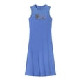 thumbnail image 1 of Vestido largo de verano para mujer, vestido de primavera con cuello redondo para oficina, fiesta, calle , m M, 1 of 7