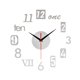 thumbnail image 1 of Reloj de pared DIY, reloj de pared con espejo 3D sin marco, pegatinas de pared silenciosas creativas, 1 of 6