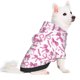 thumbnail image 2 of Fotbe Pink bows Sudadera con Estampado para Perros Pequeños – Suéter con Capucha para Mascotas, Tela Suave de Forro Polar con Bolsillo-Medium, 2 of 7