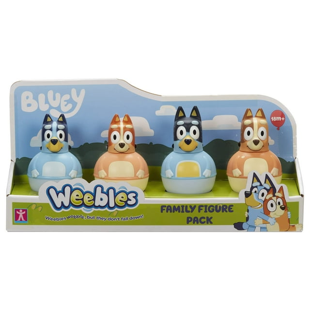 Toy Character Options Weebles Wobble Bluey Family 18m+