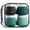 Green, variant on Mrsdry Travel Containers for Toiletries, Silicone Cream Jars TSA Approved Travel Size Containers with Clear Bag, Leak-proof Travel Accessories with Lid for Cosmetic Face Body Hand Cream (4 Pack)