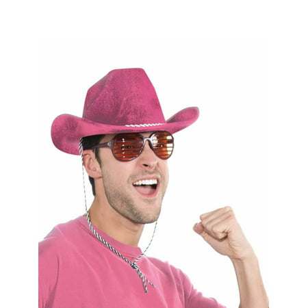 Pink Cowboy Hat Halloween Costume Accessory
