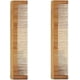 thumbnail image 1 of 2 Pieces Wooden Comb Hair Comb Massage Comb For Women Men And Girls Barbershop Gift, 1 of 5