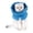 lake blue-M, variant on Comfortable Adjustable Recovery Collar Prevents Licking Wounds Post