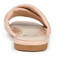 thumbnail image 4 of Journee Womens Carlotta Slide Flat Sandals, 4 of 10
