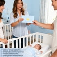 thumbnail image 6 of 60 Pack Baby Shower Thank You Cards with Envelopes & Stickers, 4x6 Inch Blue Gold Foil Value Bulk for Boy, 6 of 7