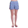 thumbnail image 5 of Moomaya Womens Printed Tee and Shorts Pajama Set PJs,Short Sleeve Sleepwear Nightwear S-XXL, 5 of 7