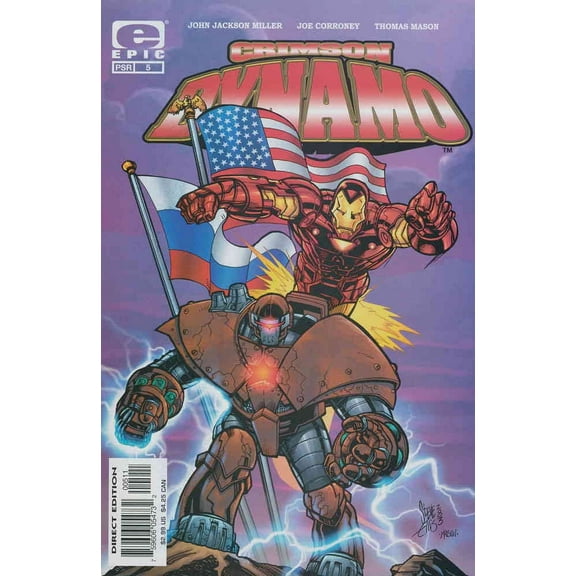Crimson Dynamo #5 VF ; Epic Comic Book