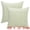 Light Green, variant on Unique Bargains Corduroy Throw Pillow Covers Set of 2 White 20" x 12"