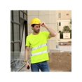 thumbnail image 4 of High Visibility T-Shirt with Short Sleeve, Reflective Strips, Blue, ANSI/ISEA Standards, L-XXL 1pc, 4 of 4