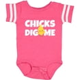 thumbnail image 3 of Inktastic Chicks Dig Me Boys Baby Bodysuit, 3 of 5