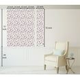thumbnail image 6 of Ambesonne Floral Peel & Stick Wallpaper for Home, Delicate Pink Details Bloom, 13"x72", Blue Grey and Coral, 6 of 6