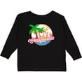 thumbnail image 3 of Inktastic I Love California with Ocean and Palm Trees Boys or Girls Long Sleeve Toddler T-Shirt, 3 of 5