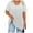 White, variant on Women Tops Savings Sawvnm Summer Tops Shirt for Women Women's Short Sleeved Solid Color Round Neck T-shirt Top Ladies Tops and Blouses