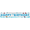 thumbnail image 3 of Snowy Theme Happy Birthday Banner with Skiers and Gondolas Backdrop Background Party Decorations for Birthday Party Photography Props Indoor Outdoor Celebrations, 3 of 8