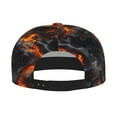 thumbnail image 2 of Hirioo Molten Lava Abstract Flow for Baseball Cap Men Cap Flat Brim for Men Women Teens Adjustable Baseball Cap, 2 of 7