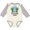 Natural and Heather, variant on Inktastic Summer Vacation in South Padre Island Boys or Girls Long Sleeve Baby Bodysuit
