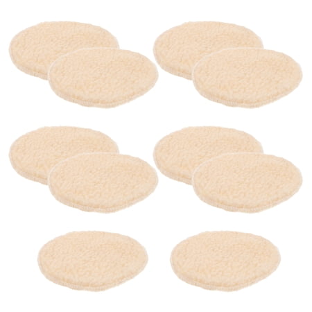 FOMIYES 10Pcs Bird Nesting Cushion Pads Light Brown Soft Material for Hatching and Breeding Comfort