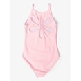 thumbnail image 4 of Danznmotion By Danshuz Girl's Empire Front Seam Leotard Pink 8-10, 4 of 4