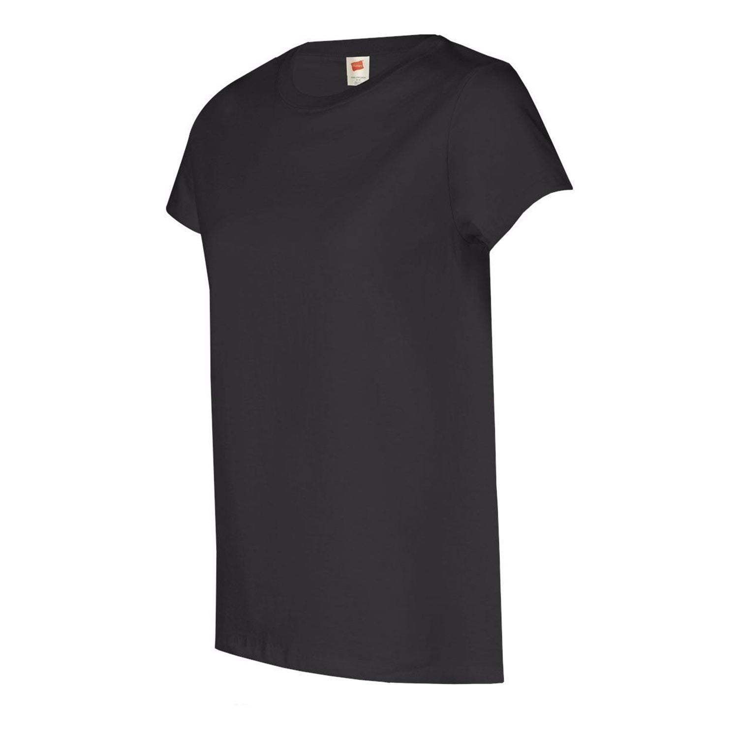 Hanes T-Shirt Womens Short Sleeve Crewneck Relaxed Fit Jersey ComfortSoft Cotton