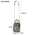 thumbnail image 2 of FORMRS Crossbody Bag for Women Quilted Travel Shoulder Cell Phone Purse with Chain Strap Handbag, Halloween Dancing Skeleton, 2 of 7