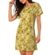 thumbnail image 2 of Fotbe Flower Bata de Dormir para Mujer con Estampado, Camisón de Algodón de Manga Corta, Ropa de Dormir Casual, 2 of 6
