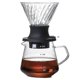 thumbnail image 3 of 600ML Immersion Dripper Switch Glass V60 Pour over Coffee Maker V Shape Drip Coffee Dripper and Fil, 3 of 5